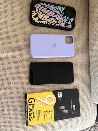 iPhone 11 64GB Bianco + 2 Custodie + Protezioni