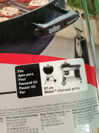 Weber 8423 - Parrilla De Cocción Para Bbq De 57Cm.