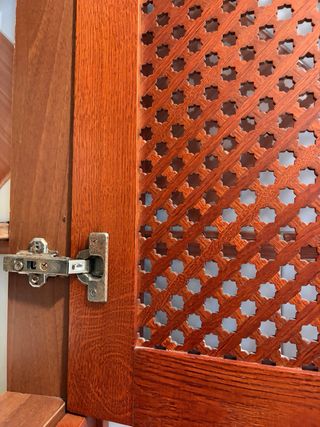 Puertas armario baño roble macizo 80cm