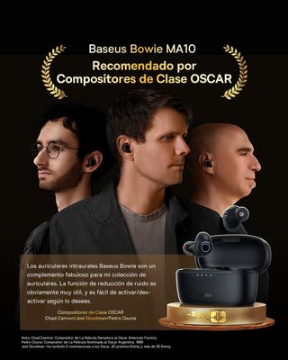 - Baseus Auriculares Inalambricos Bluetooth 5.3