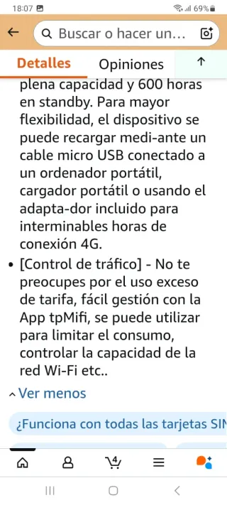 TP-Link M7000 WiFi Portátil 4G LTE