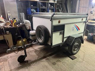 Remolque para perros