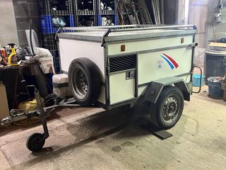 Remolque para perros