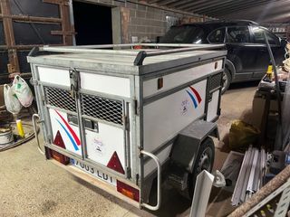 Remolque para perros