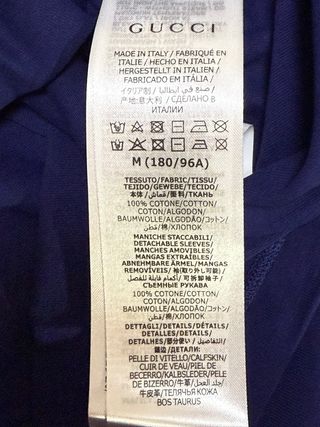 Camiseta Gucci Azul Adidas