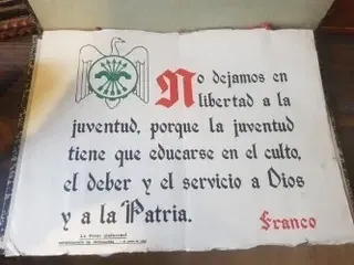 Posguerra Cartel Propaganda gubernamental