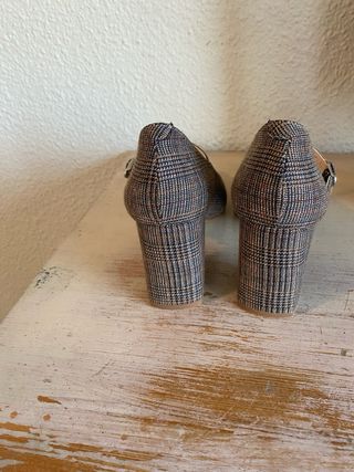 Zapatos de tacón Patsy cuadros