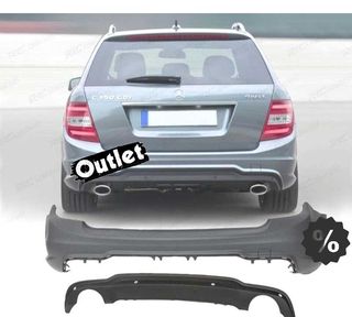 KJ PARAGOLPES TRASERO MERCEDES CLASE C KOMBI W204 07-14 LOOK