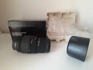 Sigma 70-300mm DG Macro Nikon, nuevo