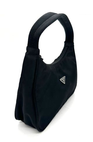 Borsa Prada in nylon nero
