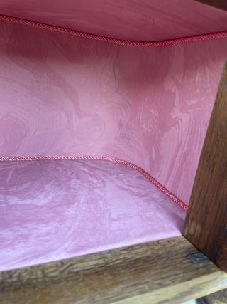 Mesilla de noche de madera