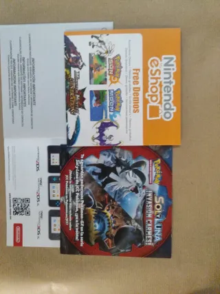 Pokemon Ultra Luna Nintendo 3DS Completo Raro