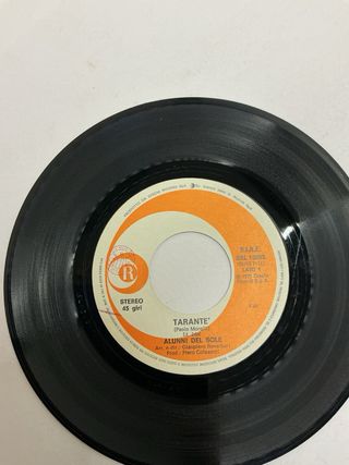 Alunni del Sole 45 giri Tarantè Giocattolo