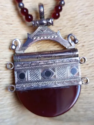 Collar Tuareg Talismán Gri Gri Amazigh