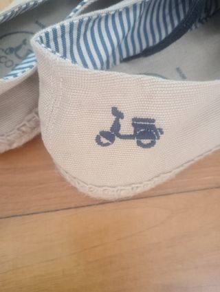 Alpargatas Scotta Beige Talla 42 nuevas