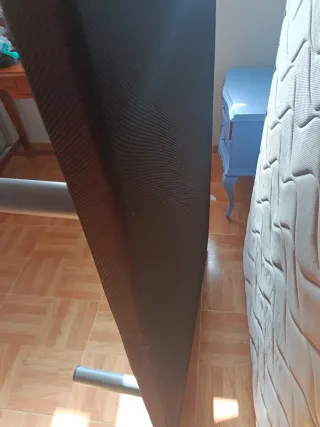 Mesilla de noche azul vintage