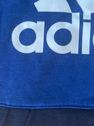 Sudadera Adidas Azul y Negra Talla S
