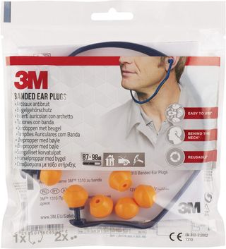 3M Tapones con banda 1310, ligeros y cómodos, sin