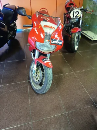 Ducati 750 SS Roja y Blanca