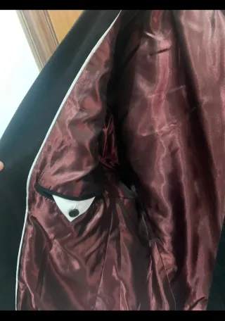 Chaqueta americana negra Talla L