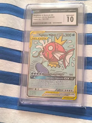 Magikarp & Wailord GX 161/181 Pokémon Carta