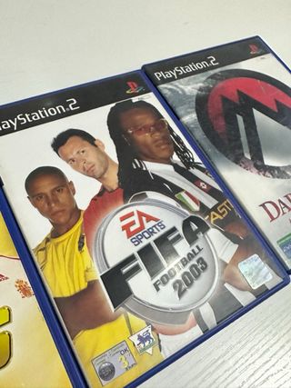 Lote juegos PS2 GTA San Andreas + PES 6 + FIFA