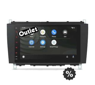 KJ RADIO GPS ANDROID 12 MERCEDES W639 03-06 W203 00-04 W168