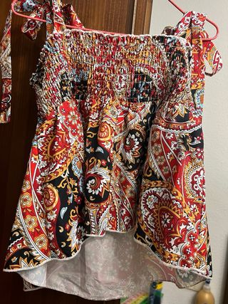 Lote Ropa Beige y Multicolor