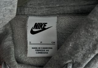 Sudadera Nike Gris Oficial