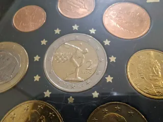 Set monedas 2 Euro Grecia 2004