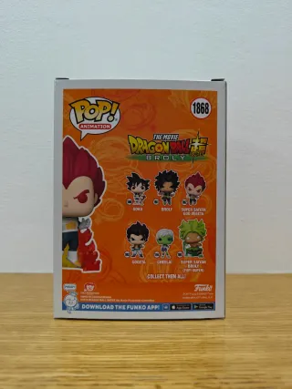 Funko Pop Super Saiyan God Vegeta 1868