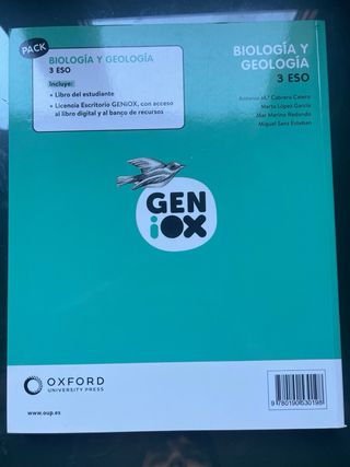 Biología y Geología 3º ESO. Libro del estudiant...