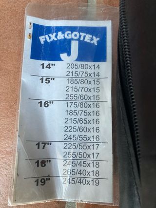 Fundas para ruedas FIX&GOTEX J