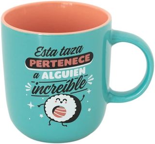 Mr. Wonderful Taza, Cerámica, Multicolor, Estándar