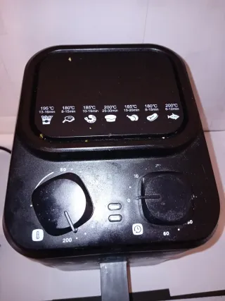 Freidora Aire Ufesa Lynx Negra