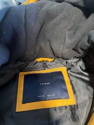 Chaqueta LEFTIES MAN Mostaza Talla M