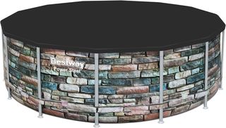 BESTWAY Cobertor de Invierno Redondo Ø427 cm de PV