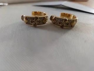 Orecchini Guess donna semicerchio oro