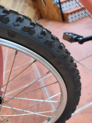 Bicicleta niña rosa sin usar