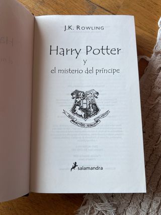 Harry Potter y el misterio del príncipe (Harry ...