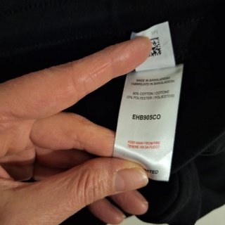 Pantaloni felpati bambina Ellesse neri 12 anni