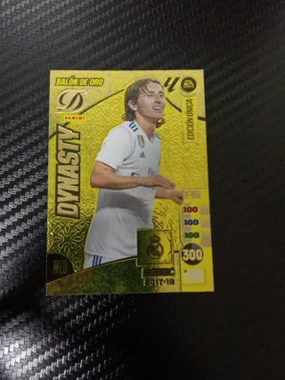 Carta Modric Dinasty Balón de Oro 2017-18