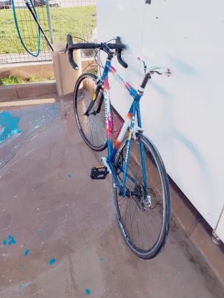 Bicicleta Carrera Clásica Azul Marca Carrera