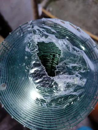 Rollo Malla Cuadrada Verde