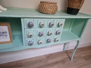 Mueble de entrada restaurado