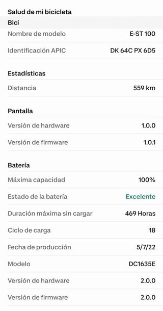 Bicicleta Eléctrica E-ST 100