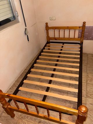Somier cama individual 90 cm