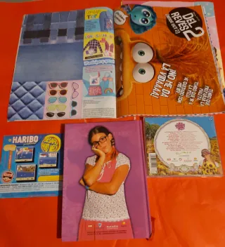 Lote libro patito feo + CD + Nancy revistas