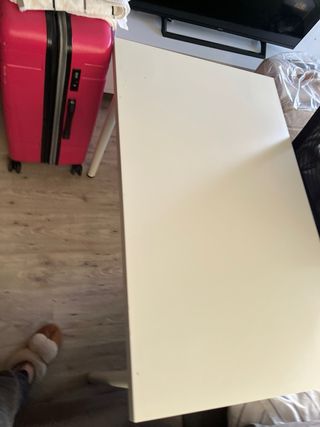 Mesa de trabajo Ikea blanca