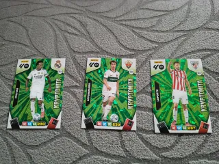 Cromos Adrenalyn XL 25-26 Amrabat, Trent, Hancko
